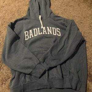 Vintage Blue Hoodie